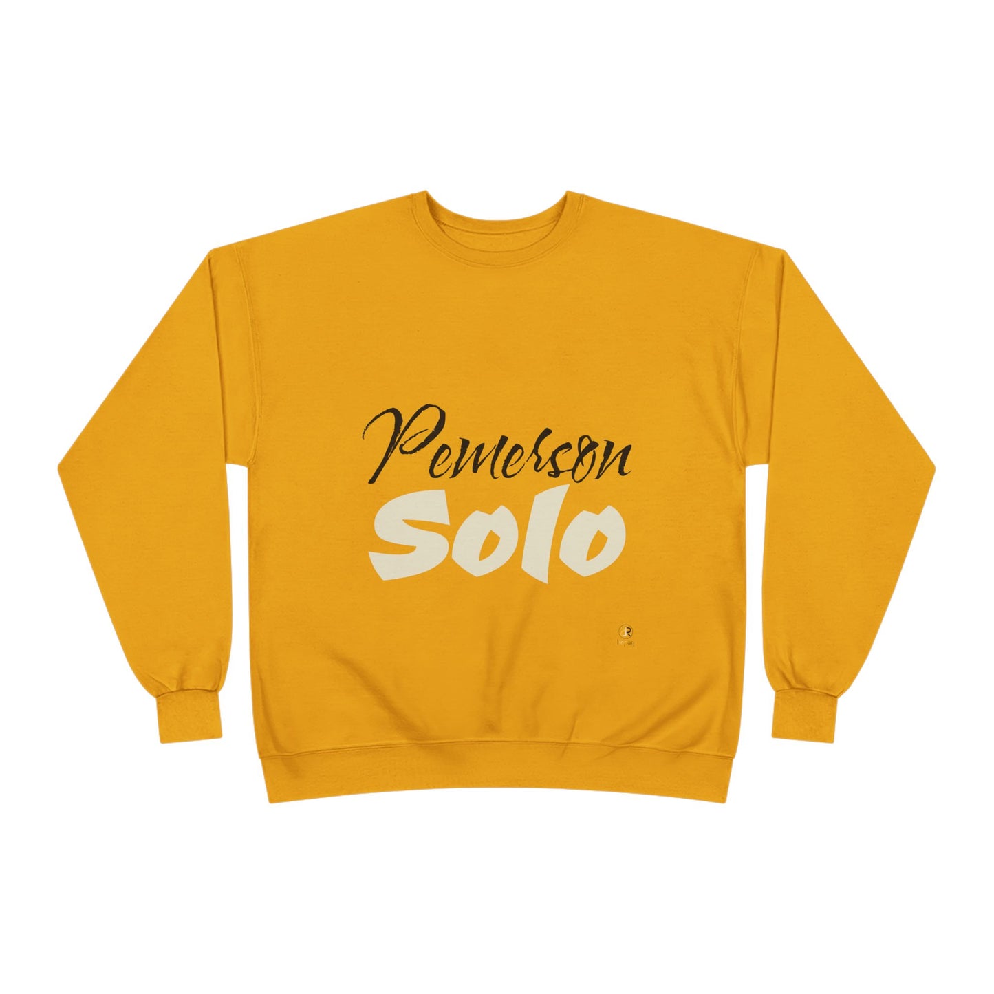 Copy of Colorful "Solo" Eco-Friendly Crewneck Sweatshirt for Casual Wear
