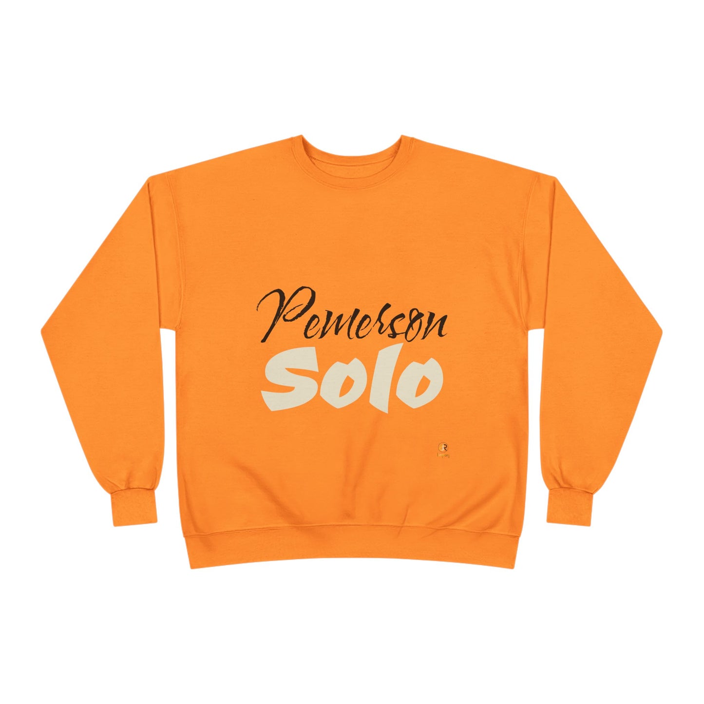 Copy of Colorful "Solo" Eco-Friendly Crewneck Sweatshirt for Casual Wear