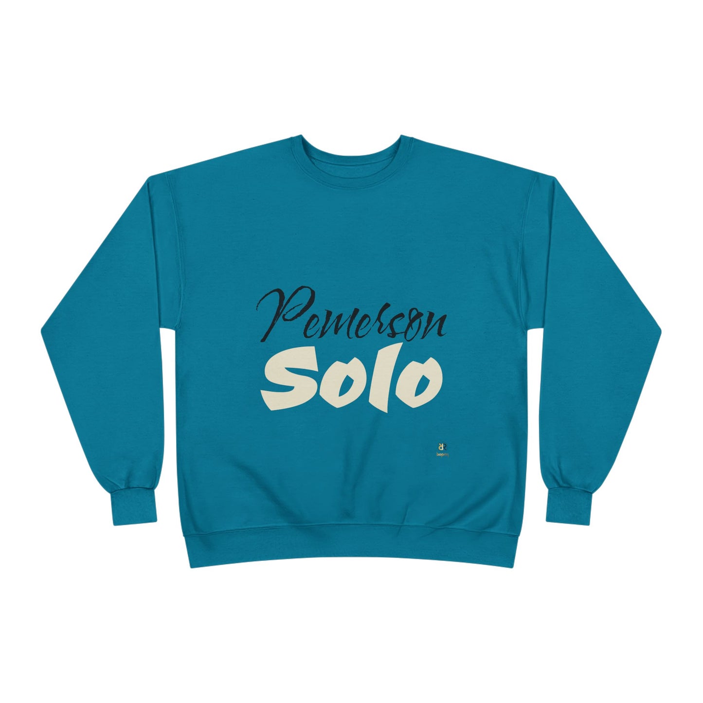 Copy of Colorful "Solo" Eco-Friendly Crewneck Sweatshirt for Casual Wear