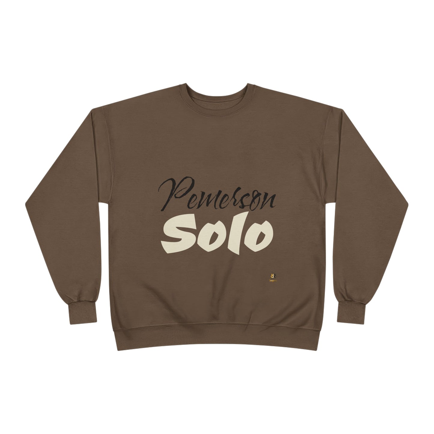 Copy of Colorful "Solo" Eco-Friendly Crewneck Sweatshirt for Casual Wear
