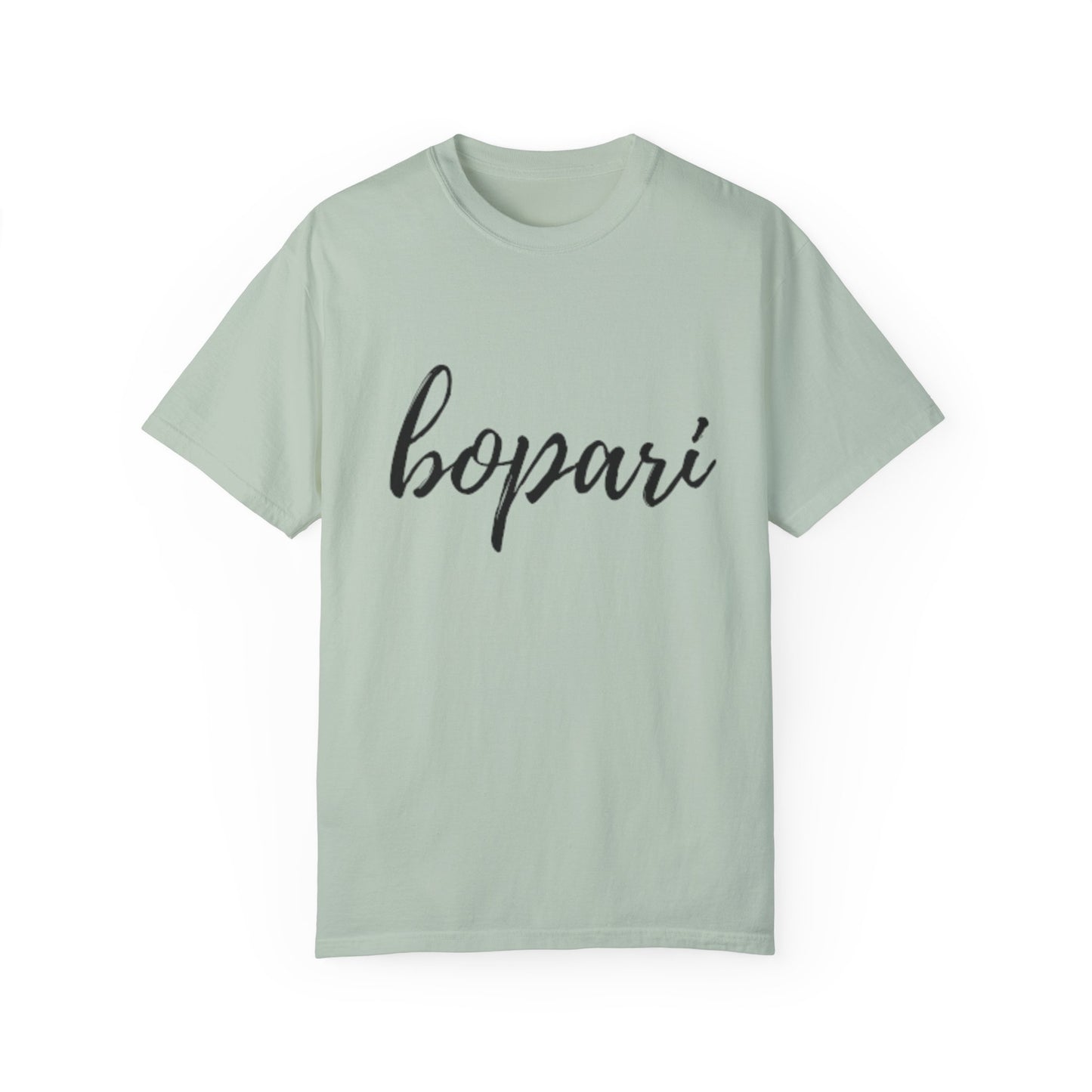 Unisex Garment-Dyed T-Shirt - "Bopari" Design - Casual Chic