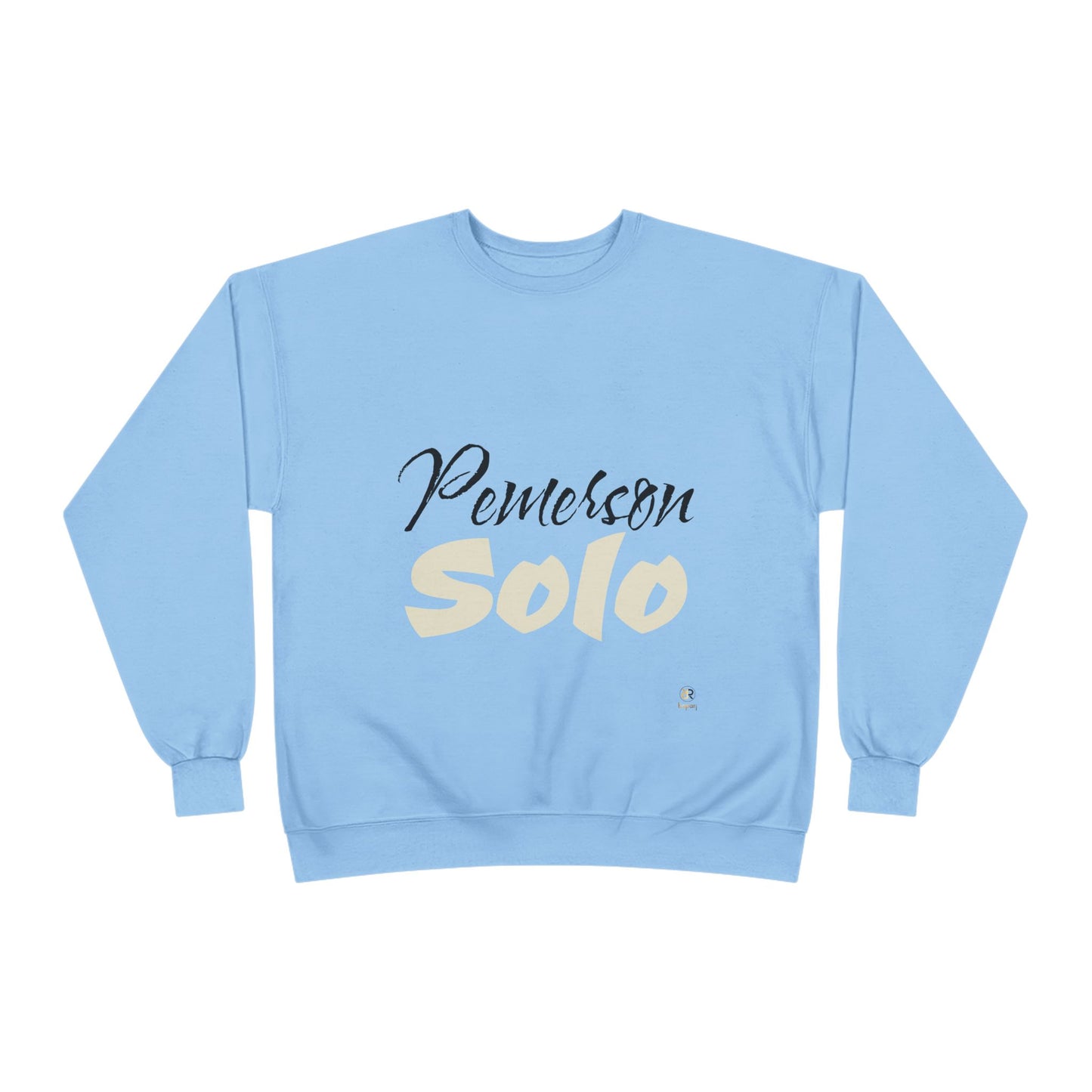 Copy of Colorful "Solo" Eco-Friendly Crewneck Sweatshirt for Casual Wear