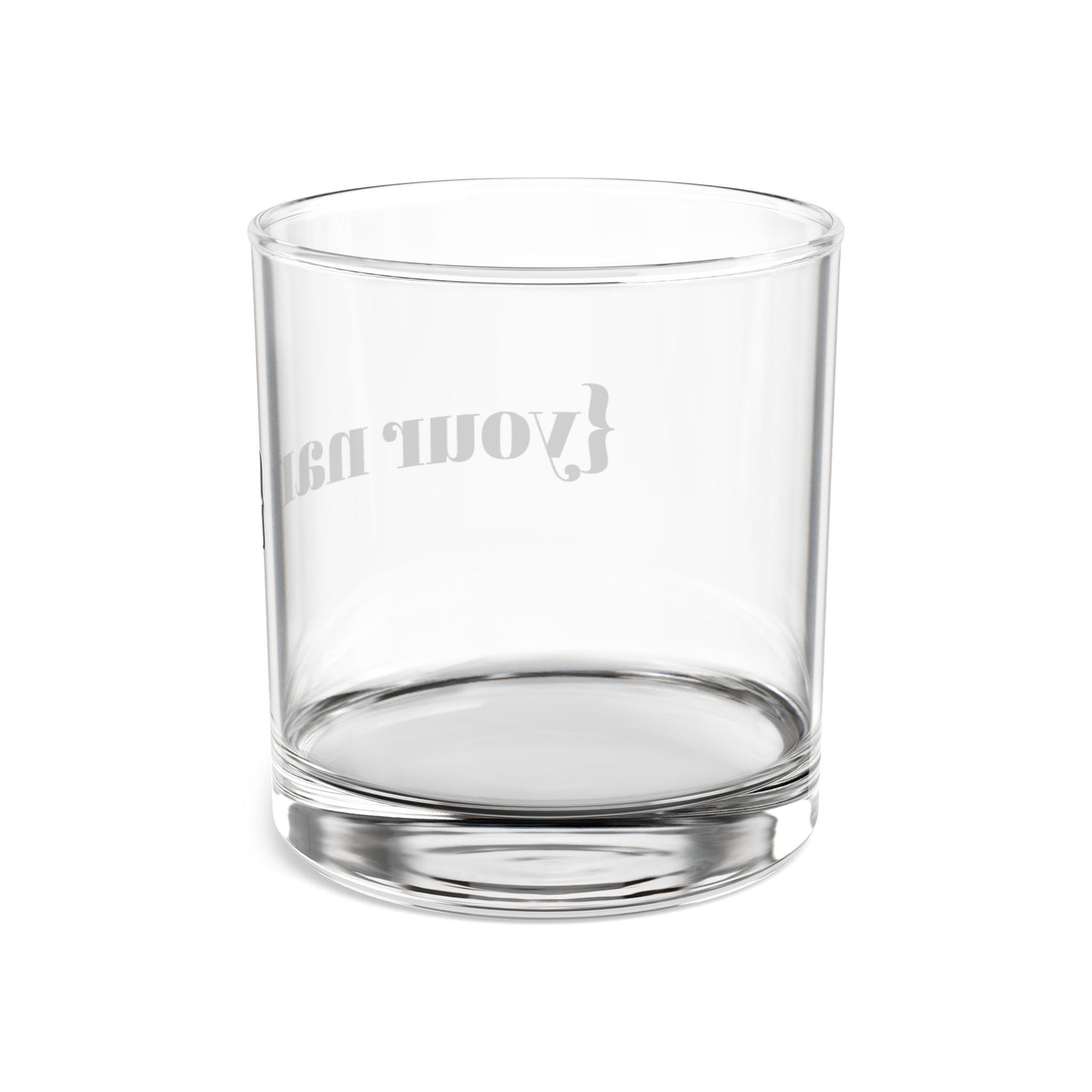 Personalized 10oz Rocks Glass - Custom Name Whiskey Tumbler for Gifts