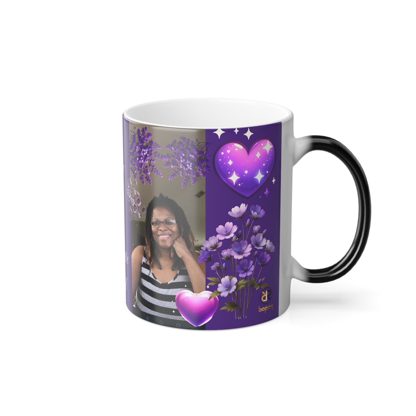 Color Morphing Mug - Elegant & Affectionate Design for Special Moments