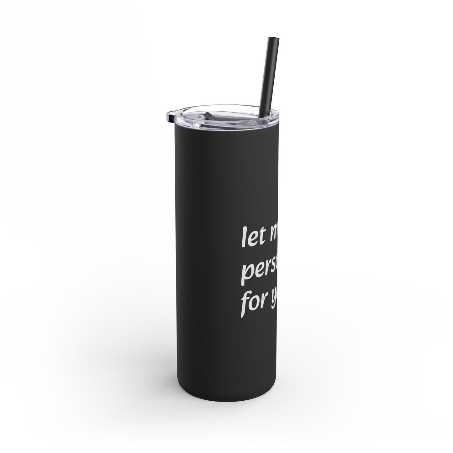 Personalized 20oz Matte Tumbler - Customizable Gift for Any Occasion