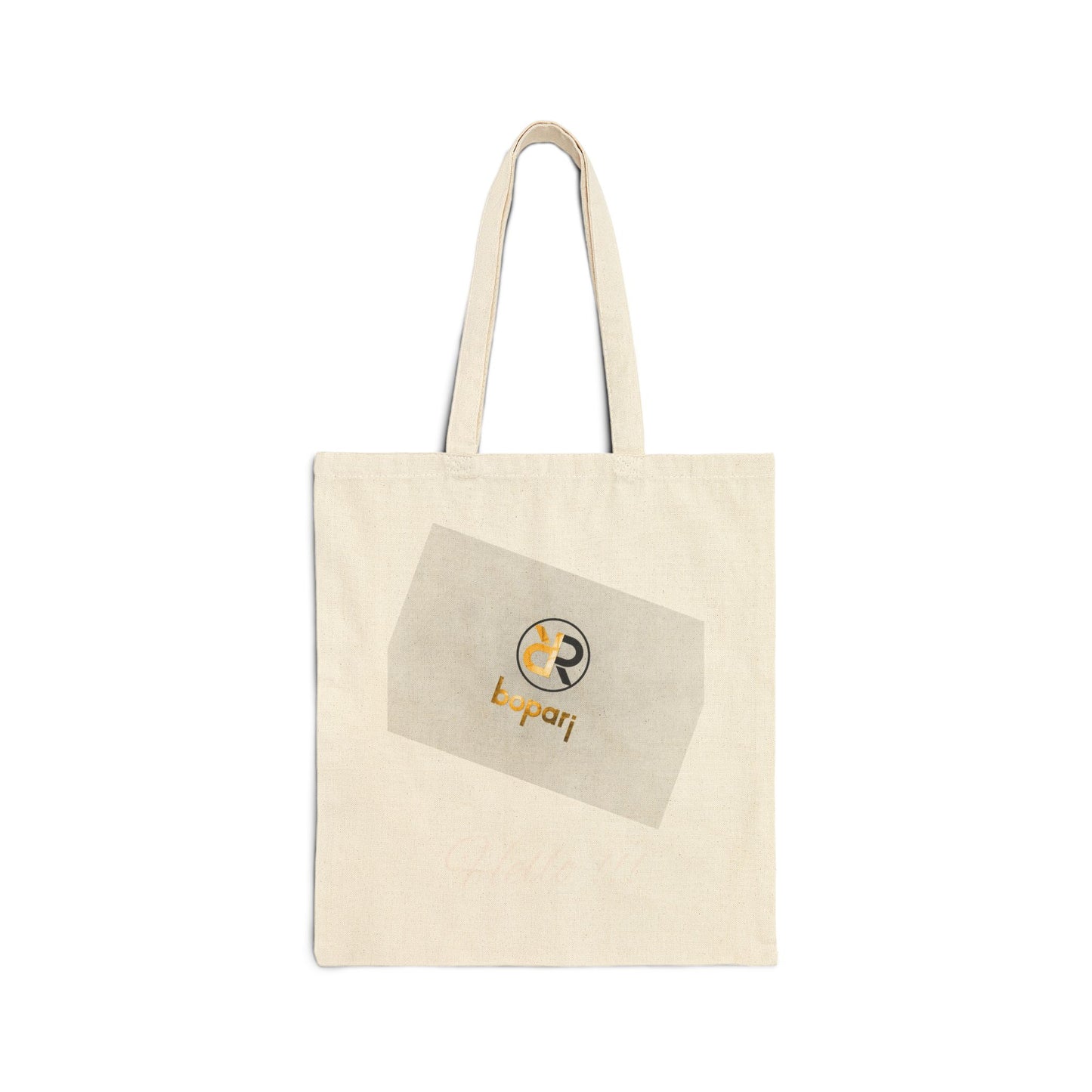 Cotton Canvas Tote Bag