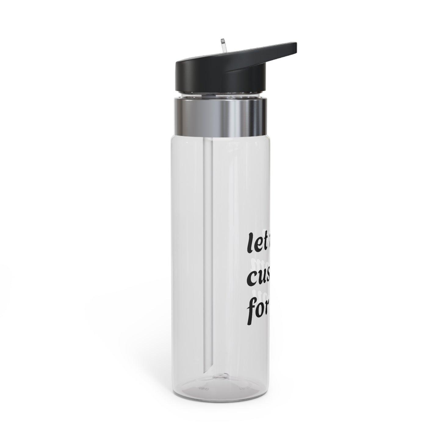 Personalized Kensington Tritan™ Sport Bottle - Customizable 20oz Water Bottle with Inspirational Quote