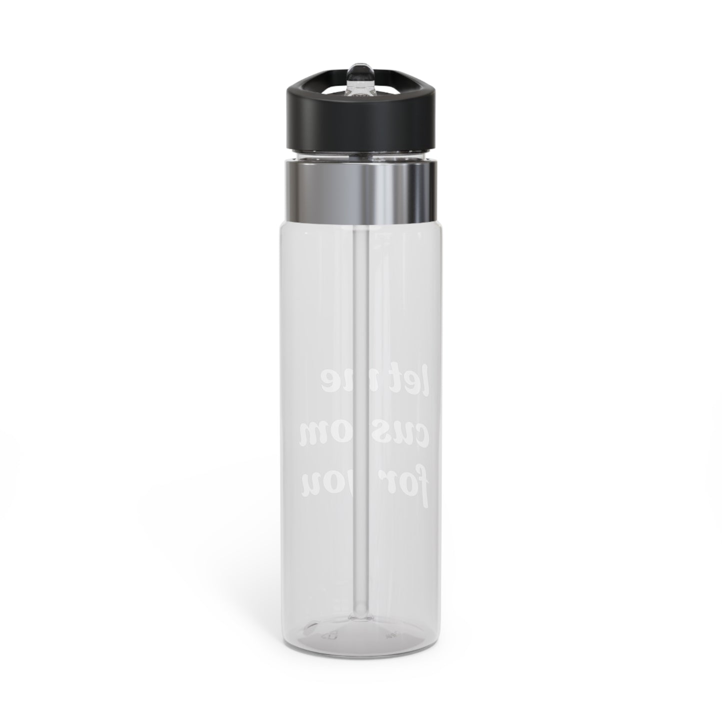 Personalized Kensington Tritan™ Sport Bottle - Customizable 20oz Water Bottle with Inspirational Quote