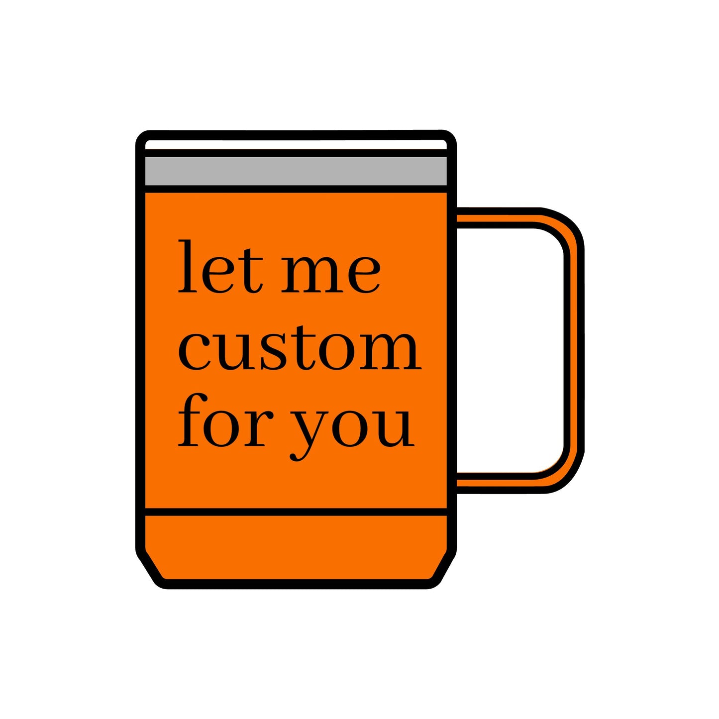 Customizable 15oz Coffee Mug Tumbler - Perfect Gift for Coffee Lovers