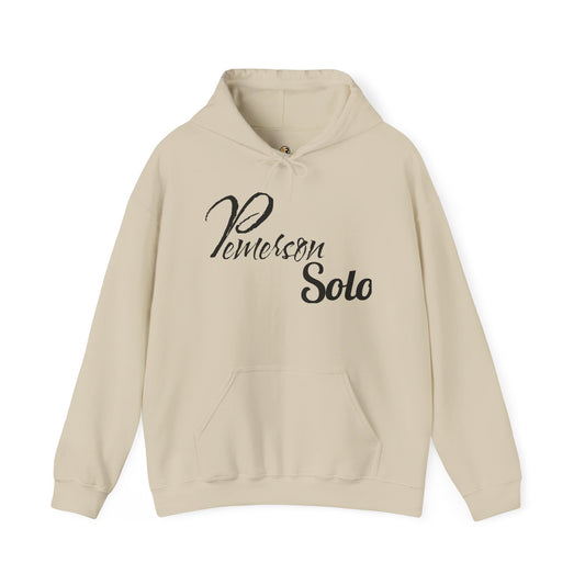 Unisex Heavy Blend™ Hooded Sweatshirt with 'Penderson Solo' Design - Cozy and Stylish for Casual Wear