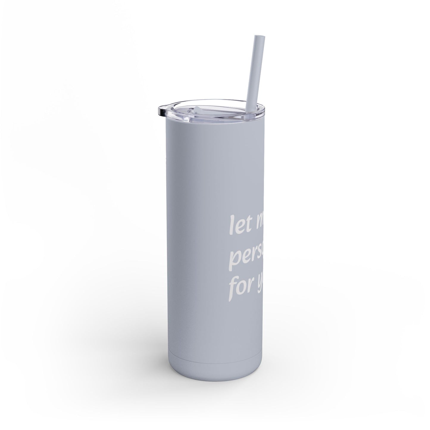 Personalized 20oz Matte Tumbler - Customizable Gift for Any Occasion