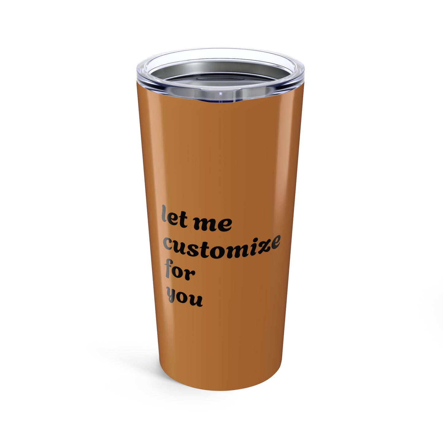 Customizable 20oz Tumbler - Unique Personalized Drinkware Gift