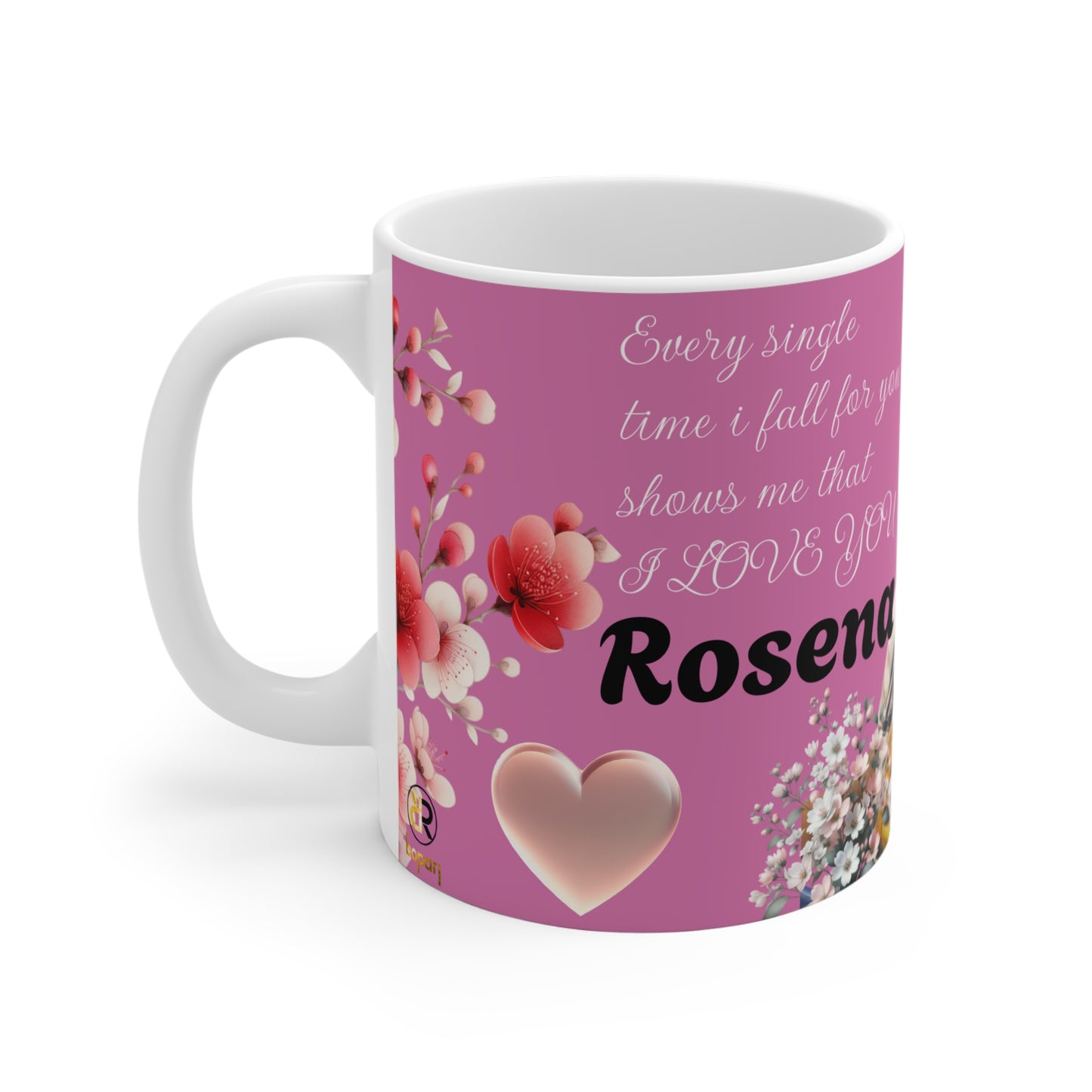 Romantic Personalized Mug - Every Single Time I Fall for You