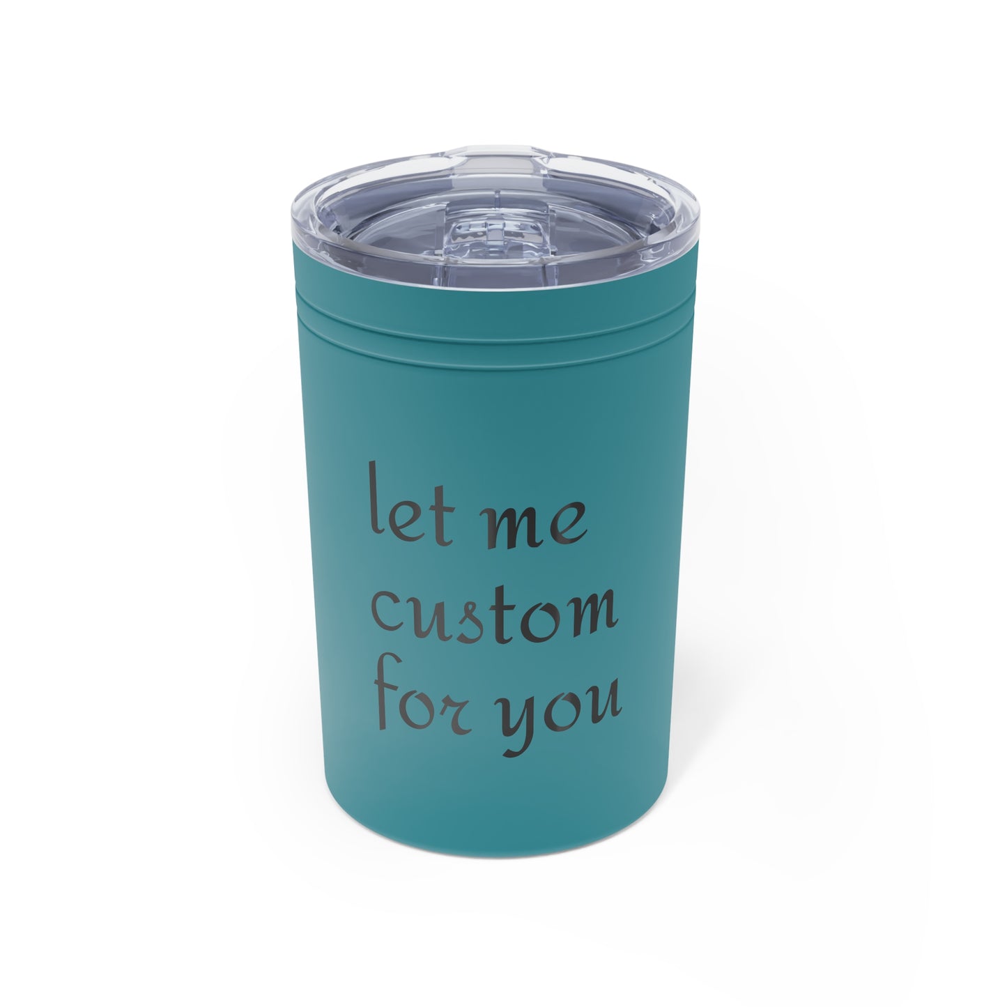 Customizable Vacuum Insulated Tumbler - 11oz, Personalized Gift for Coffee Lovers